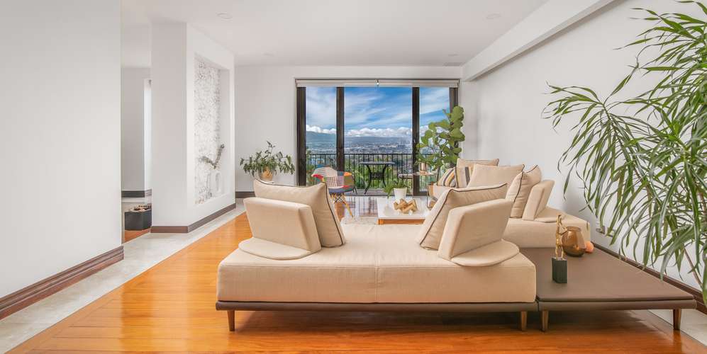 Apartment 3BR in Escazu Acrópolis - Panoramic City Views - Balcony