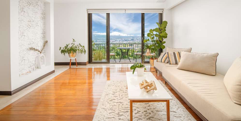 Apartamento 3 habs en Escazú Acrópolis - vista panorámica y balcón - Imagen 5