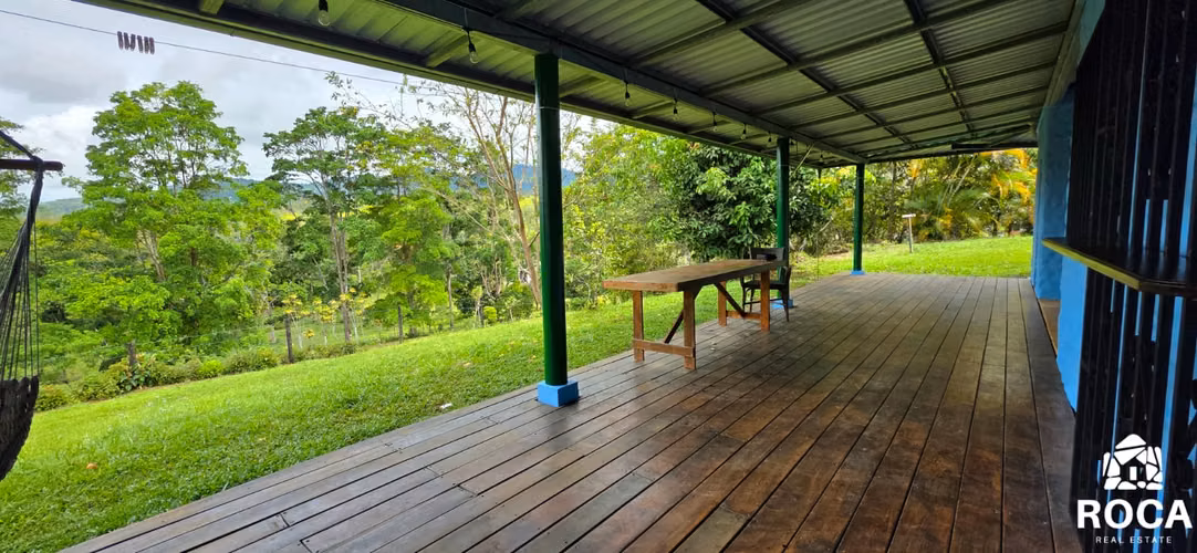 Finca en venta con casa principal y huespedes pastos y bosque 10 minutos de San Isidro - Imagen 5