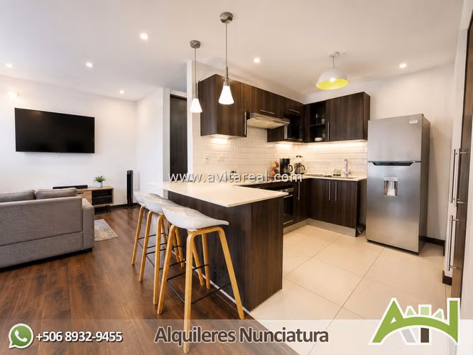Apartamento amueblado de 3 habitaciones | Torre Ámbar - Imagen 9
