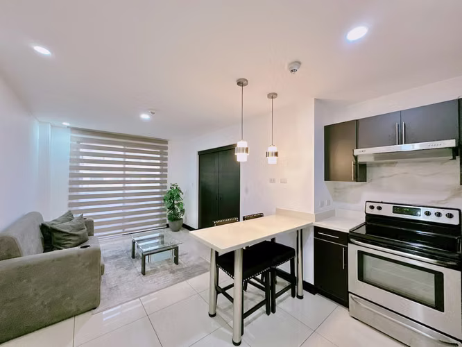 APARTAMENTO EN ALQUILER AMUEBLADO EN CONDOMINIO, POZOS DE SANTA ANA