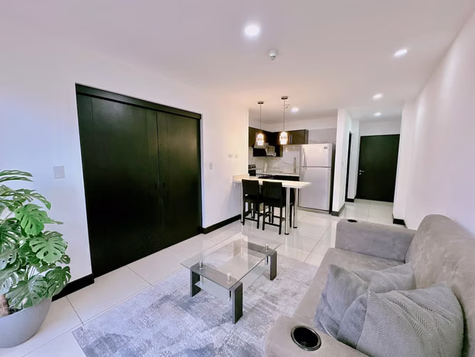 APARTAMENTO EN ALQUILER AMUEBLADO EN CONDOMINIO, POZOS DE SANTA ANA