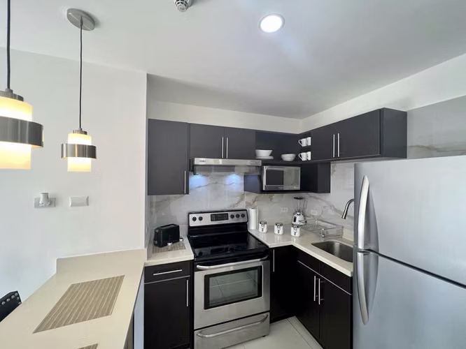APARTAMENTO EN ALQUILER AMUEBLADO EN CONDOMINIO, POZOS DE SANTA ANA - Imagen 6