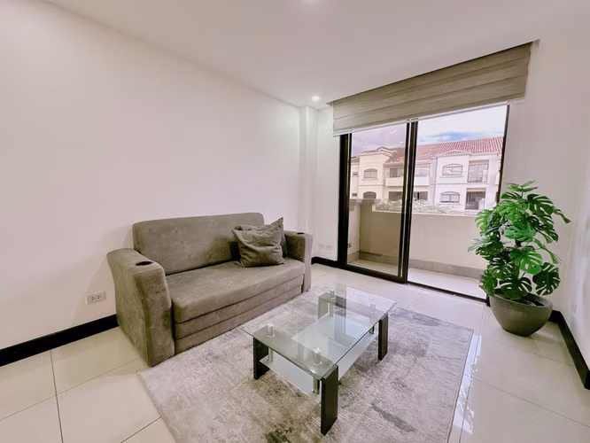 APARTAMENTO EN ALQUILER AMUEBLADO EN CONDOMINIO, POZOS DE SANTA ANA