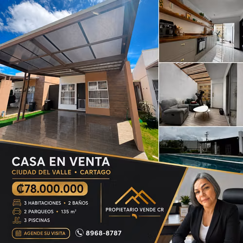  ¡LA CASA QUE BUSCABA EN CARTAGO YA ESTÁ AQUÍ!