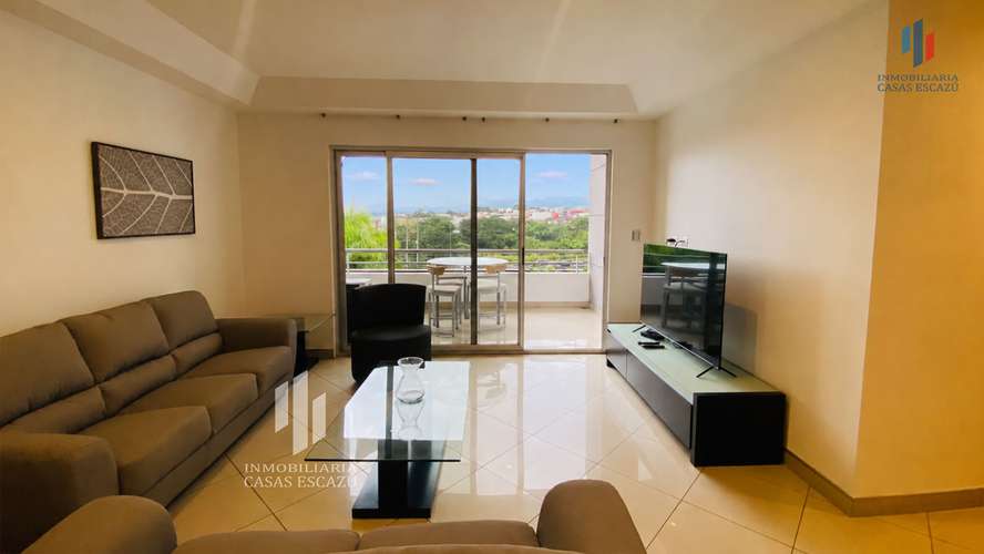 Apartamento Amueblado con A/C, Áreas Sociales, San Rafael de Escazú