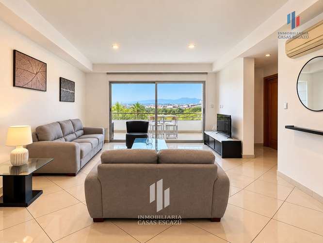 Apartamento Amueblado con A/C, Áreas Sociales, San Rafael de Escazú - Imagen 4