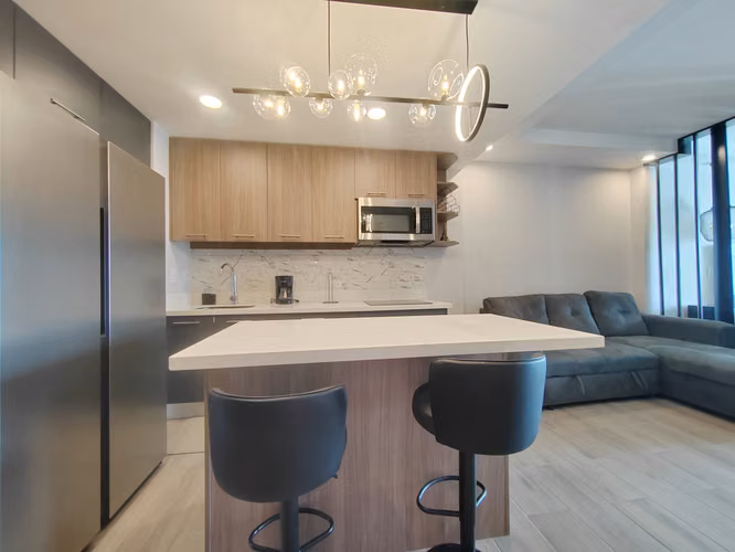 Luxury studio in Be Cariari / Floor 6, view