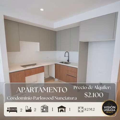 Apartamento de 2 Habitaciones con Línea Blanca en Parkwood