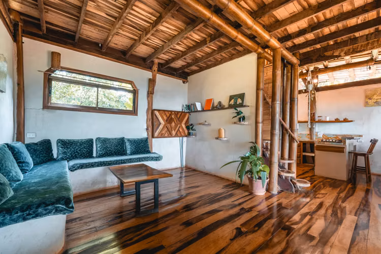 Eco-Alojamiento Sostenible en la Selva con Vistas - Imagen 17