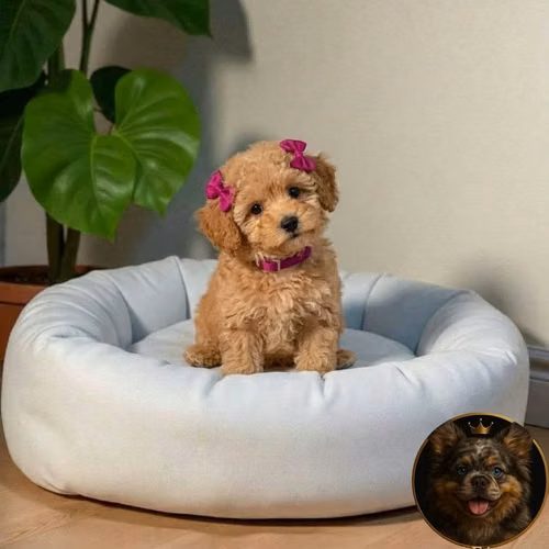 French Poodle Apricot - Imagen 7