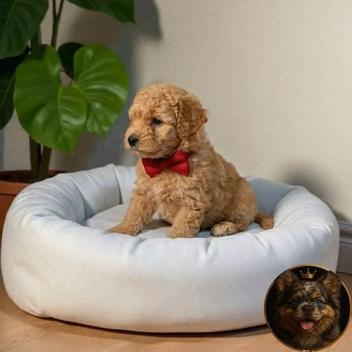 French Poodle Apricot - Imagen 12