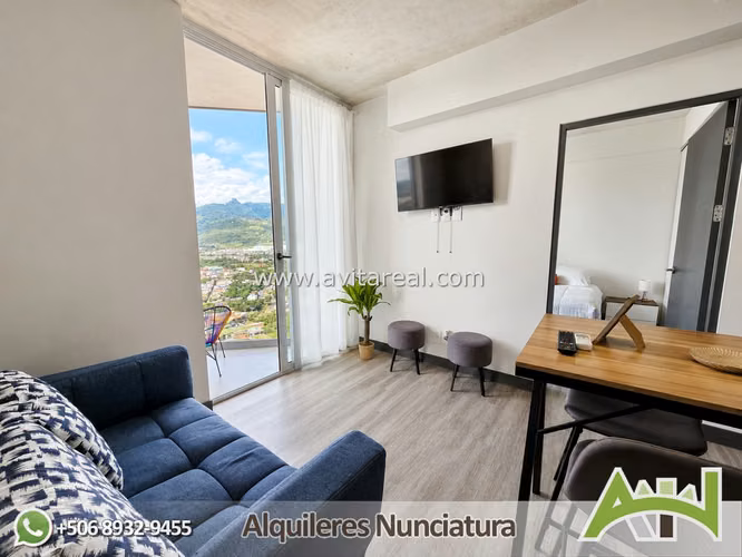 Apartamento amueblado de 2 habitaciones | Secrt Sabana | AC - Imagen 12