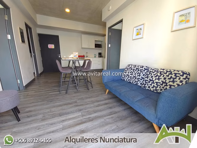 Apartamento amueblado de 2 habitaciones | Secrt Sabana | AC - Imagen 14