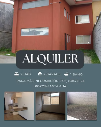Apartment rental in 1 level in Pozos
