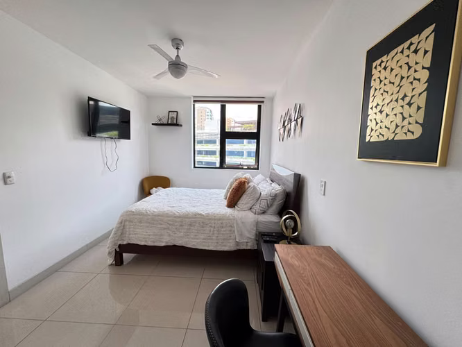 Aquiler de apartamento en nucleo sabana amueblada - Imagen 11