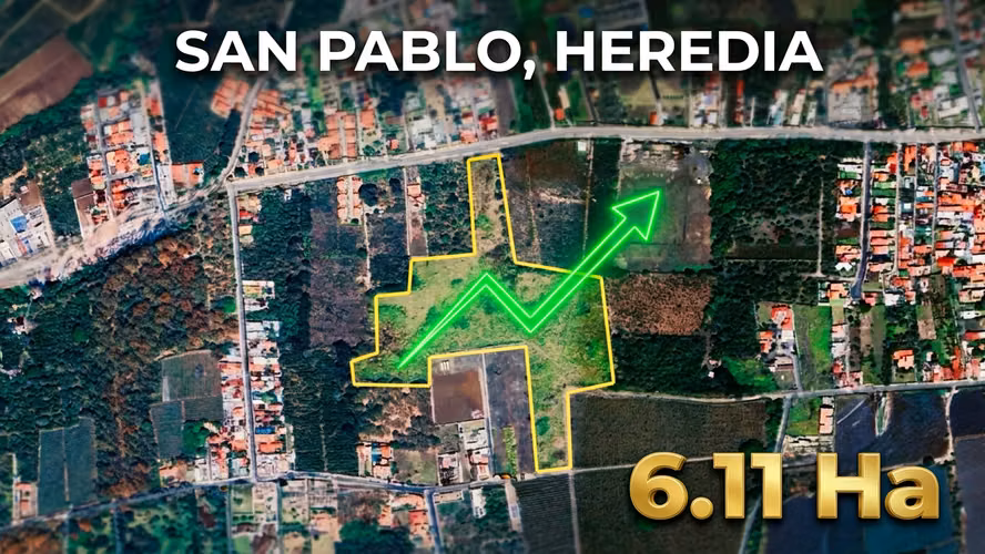 Venta de Terreno de 6.11 Ha para Masterplan Mixto en San Pablo, Heredia – Uso Mixto y Alta Plusvalía - Imagen 3