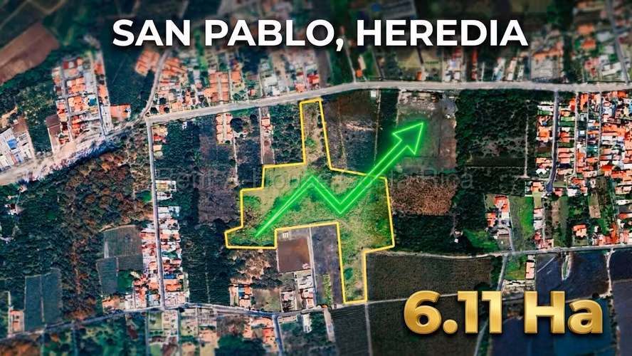 Venta de Terreno de 6.11 Ha para Masterplan Mixto en San Pablo Heredia - Imagen 2