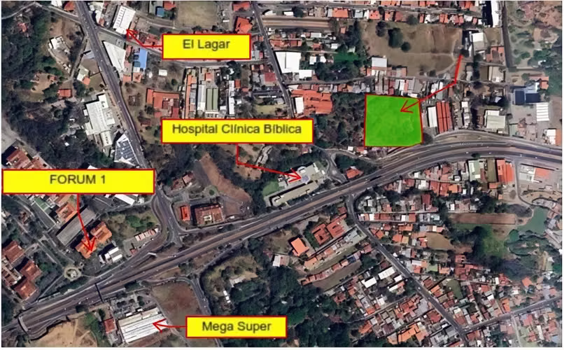 Terreno comercial de primera categoría en venta en Pozos, Santa Ana - Imagen 2