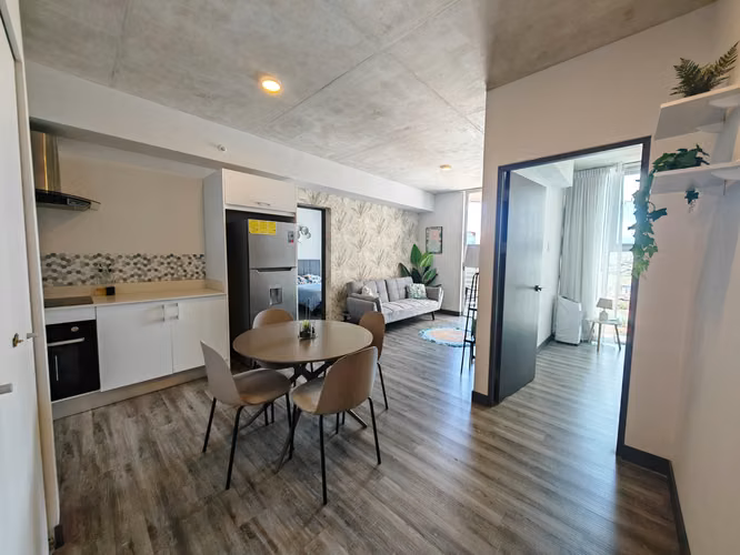 APARTAMENTO AMUEBLADO EN SCRET SÁBANA
