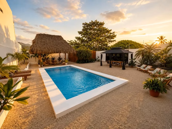 ¡Apartamento Frente al Mar EN RENTA en Playa Hermosa! ¡Totalmente amueblado!
