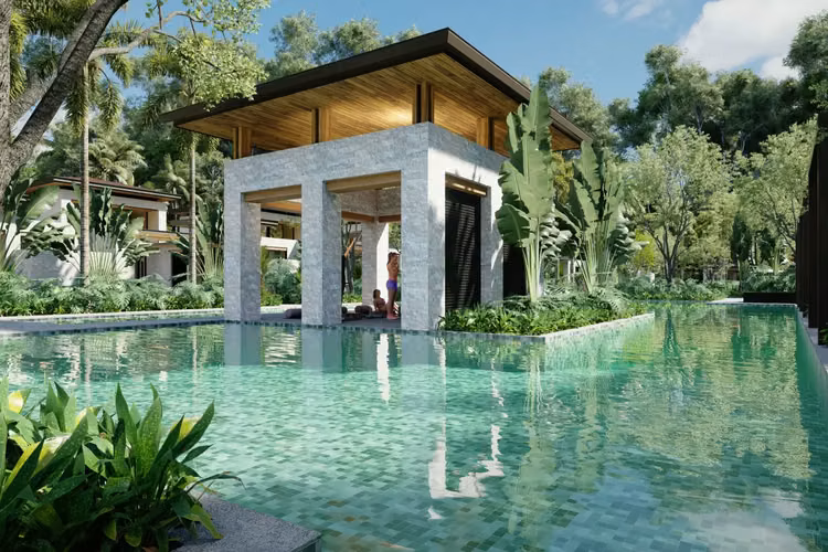 Apartamento de lujo exclusivo en Jacó: 305 m² de vivienda moderna con piscina y exuberantes jardines. - Imagen 16