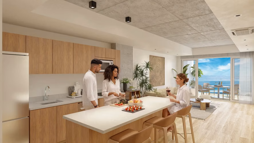 Apartamento de 2 o 3 habitaciones frente al mar en Jacó, Costa Rica PRE-VENTA - Imagen 6