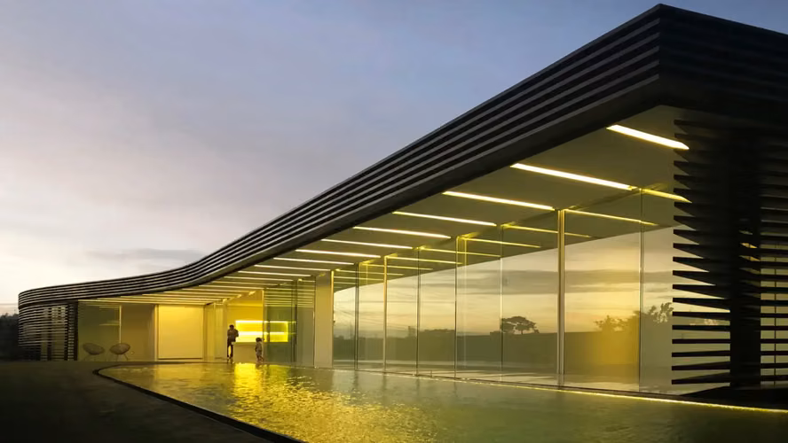 VENTA Y ALQUILER / Villa de lujo moderna en Costa Rica: Oasis de 5 habitaciones y 5 baños con piscina infinita y vistas panorámicas, Santa Ana, San José  - Imagen 2