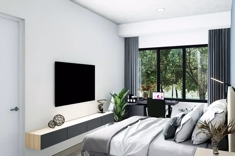 Elegante condominio de 1 dormitorio en comunidad segura en Tibás - Imagen 15
