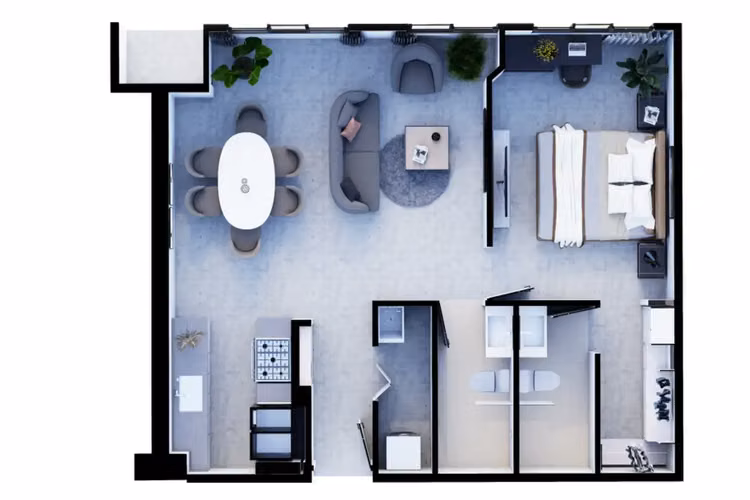 Preventa / Apartamentos de Lujo en Condominio NOVATIBAS, San José - Imagen 4