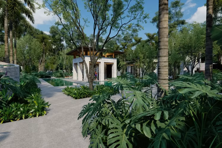 Lujosa Villa moderna en Jacó, Costa Rica, con piscina privada y exuberantes jardines. - Imagen 17