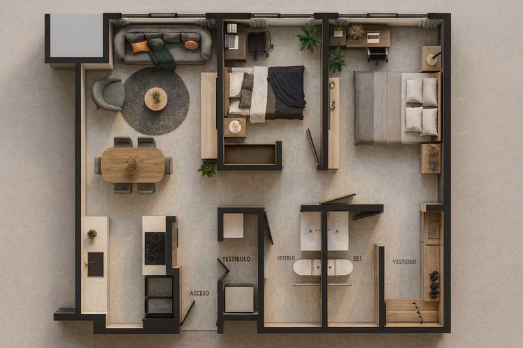 ¡Tu nuevo hogar está aquí! Condominio Novatibás – Las Rosas, San Juan de Tibás - Imagen 3
