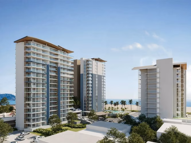 The Coastal Point: Lujosos condominios de 3 habitaciones con vista al mar en Jacó - Imagen 7
