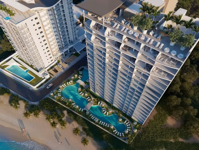The Coastal Point: Lujosos condominios de 3 habitaciones con vista al mar en Jacó - Imagen 4