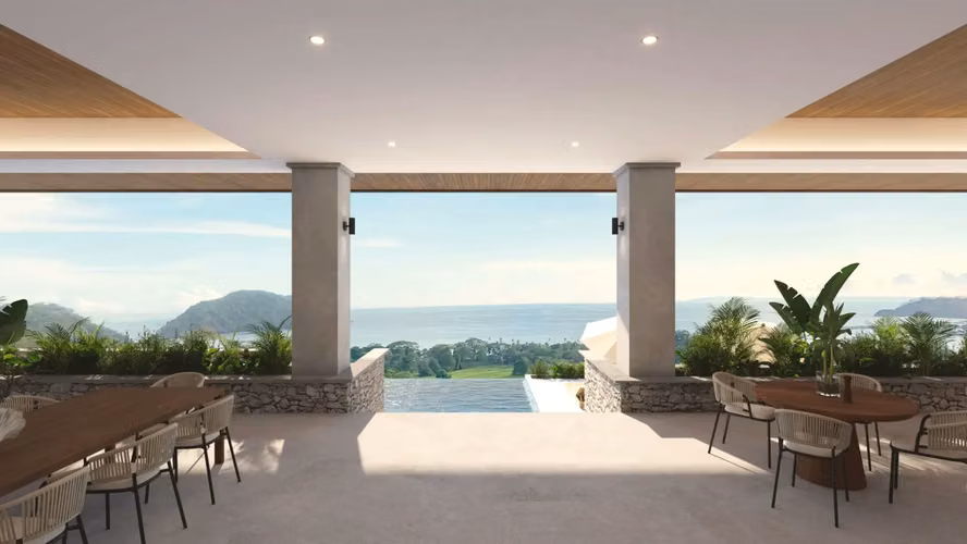 Condominios de Lujo con Vista al Mar en Altos de Montserrat en Playa Herradura