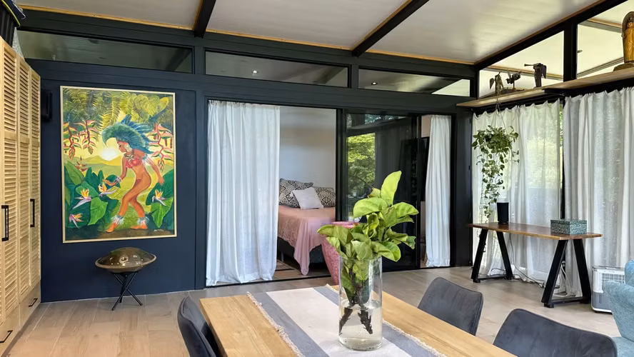 Moderna casa contenedor en un rancho de caballos Oasis – 5.029 m² en San Isidro, Santa Teresa - Imagen 16