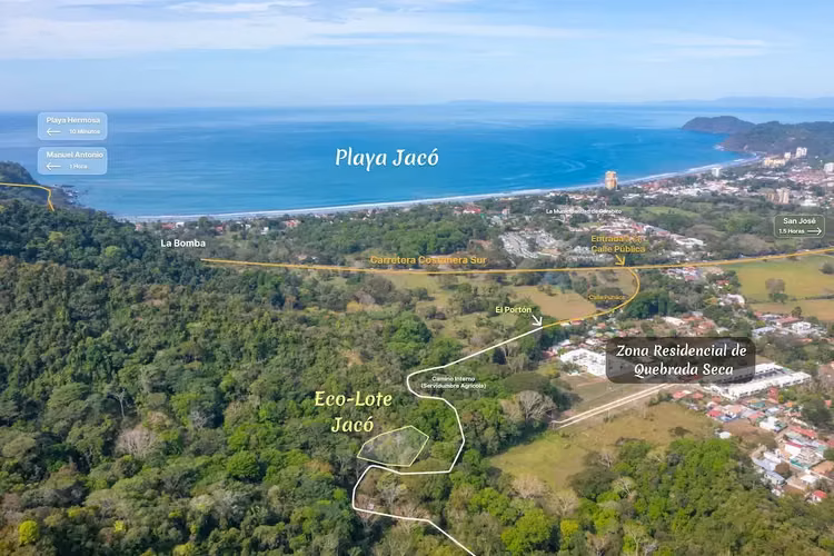 Terreno de primera categoría de 5028 m² para desarrollo en Jacó, Costa Rica: un sinfín de posibilidades le esperan. - Imagen 12