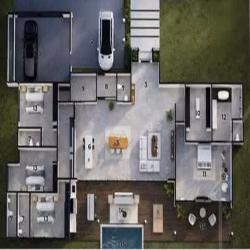 Casa moderna de lujo de 4 habitaciones en Costa Rica - Construcción nueva 2027 - Imagen 7