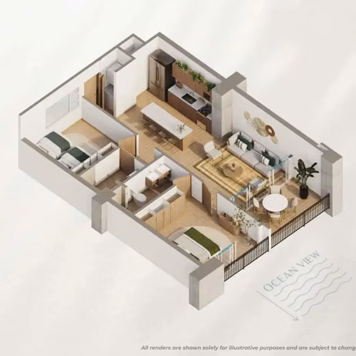Vivienda junto a la playa | Apartamento de 2 habitaciones en Solea Jacó - Imagen 6