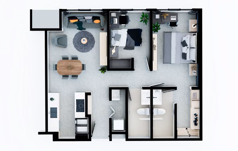 NOVATIBÁS | Pre-venta de Apartamentos de Lujo en Condominio, Tibás, San José - Imagen 10