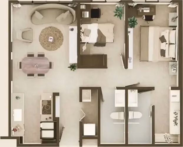 NOVATIBAS - Apartamento Moderno en Preventa