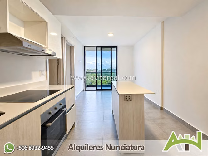 Unfurnished 1-bedroom apartment | Nucleo Sabana | river view