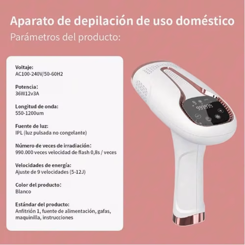 Depilación LASER IPL permanente