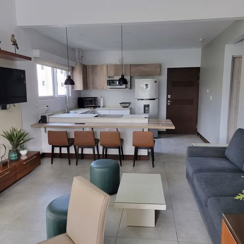 APARTAMENTO FULL AMOBLADO EN ROBLEDAL FLATS, LA URUCA, EL ROBLEDAL