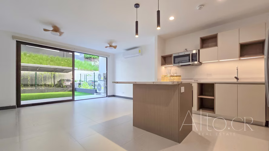 EXCLUSIVO |  1 HABITACION + OFICINA + JARDIN  | LINEA BLANCA