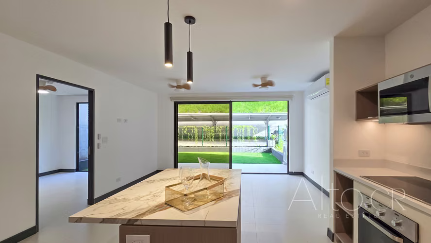 EXCLUSIVO |  1 HABITACION + OFICINA + JARDIN  | LINEA BLANCA - Imagen 12
