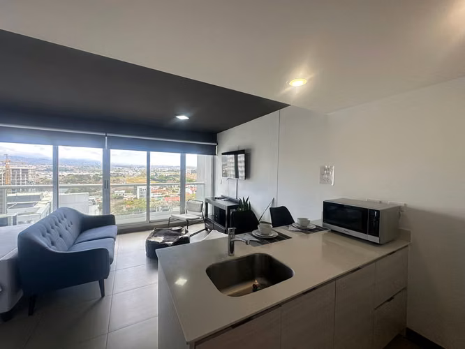 ALQUILER DE APARTAMENTO ESTUDIO EN U NUNCIATURA AMUEBLADO Y EQUIPADO - Imagen 4