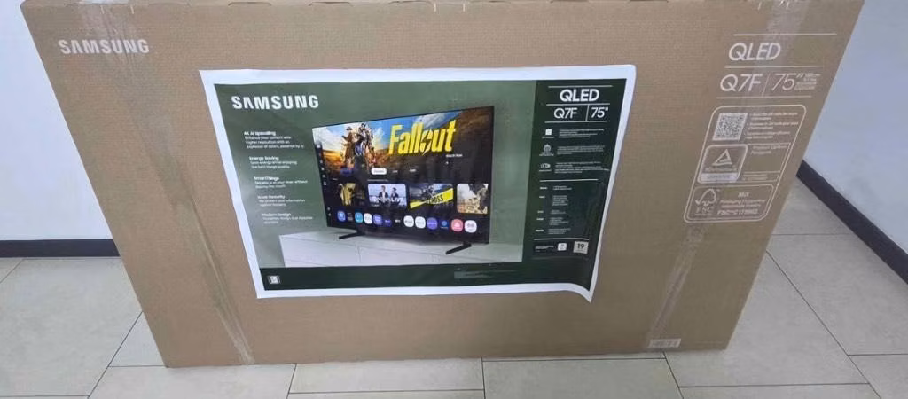 TV Samsung QLED Q7F 75 pulgadas| NUEVA