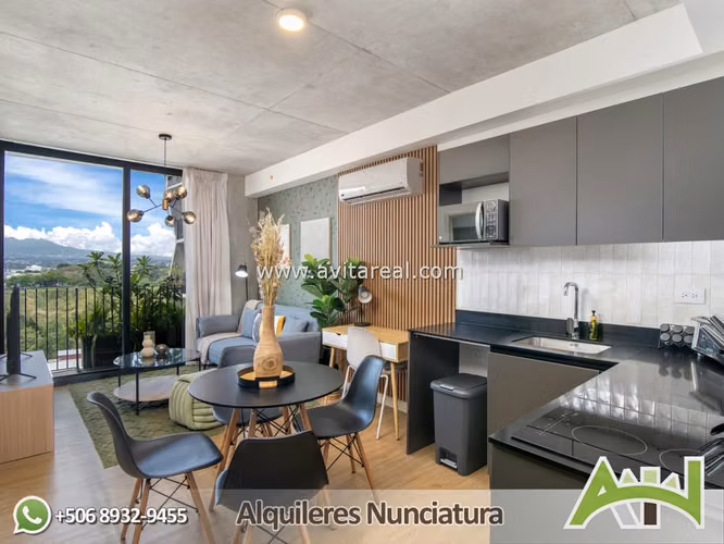 Apartamento amueblado de 1 habitacion | Babylon Nunciatura - Imagen 2