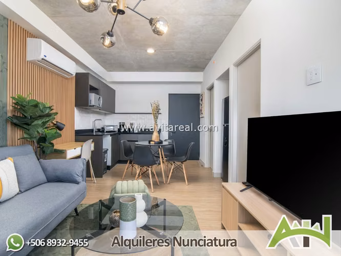 Apartamento amueblado de 1 habitacion | Babylon Nunciatura - Imagen 3